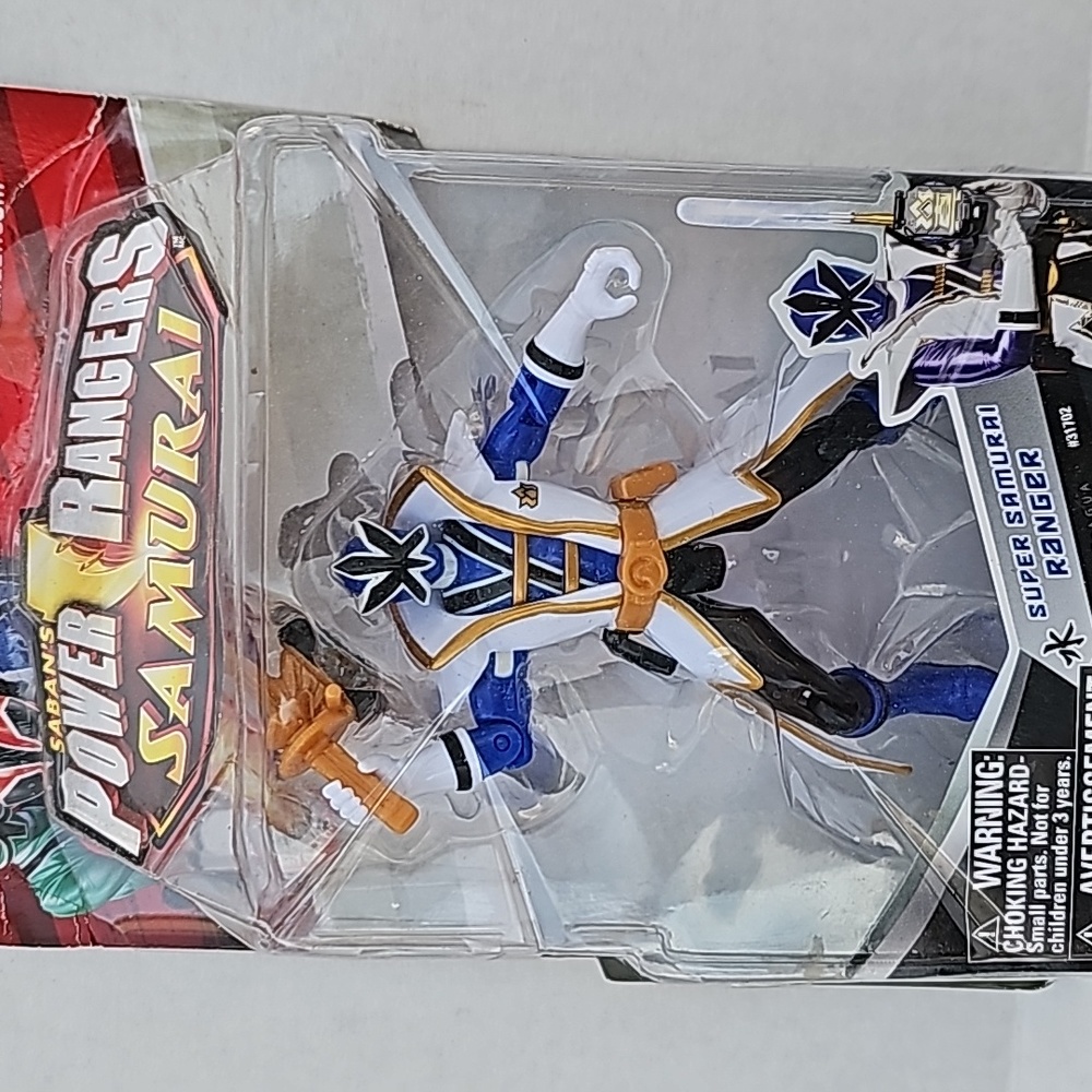 NEW Saban's Power Rangers Super Samurai  Ranger Water Figure